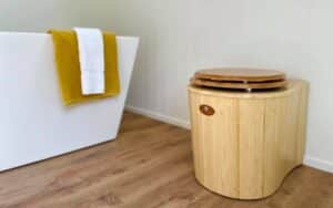 Bambooloo Classic installed in a bathroom
