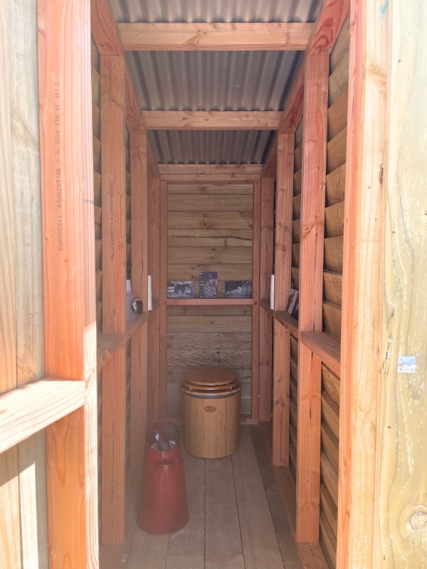 Fossil Creek Farm Bambooloo Donation Toilet Room